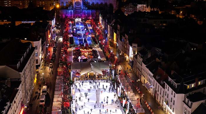 Enjoy the traditional fairground rides in Brussels this Christmas