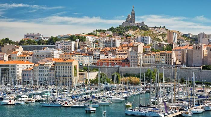 Enjoy the stunning coastal vistas that surround Marseille
