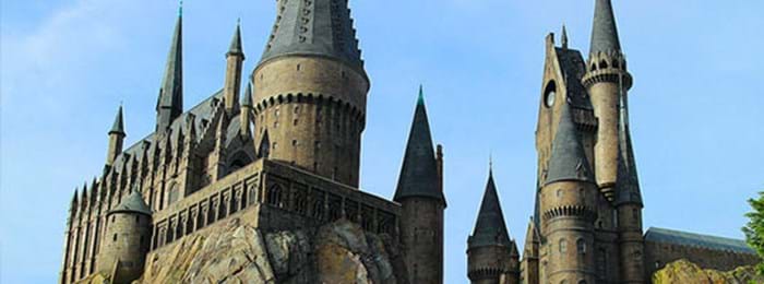 Le château de Poudlard, tiré d’Harry Potter – Studios Universal Harry Potter non loin de Londres