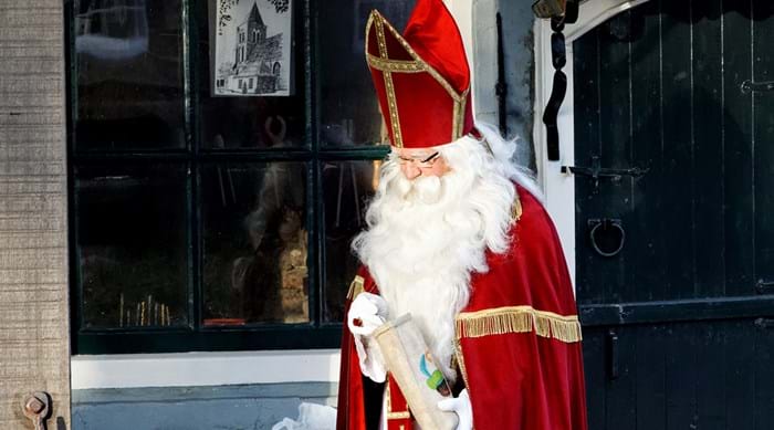 Sinterklaas at a Dutch celebration