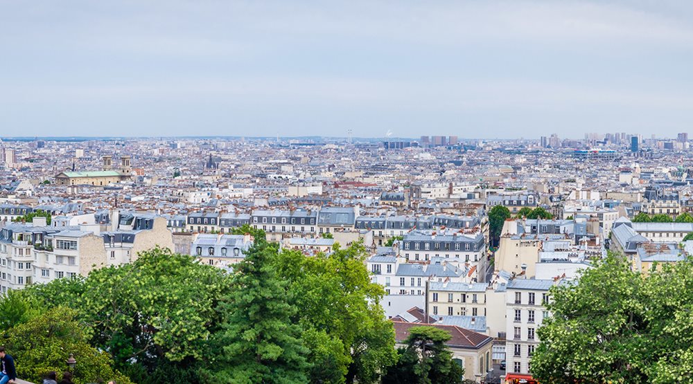 The views from Montmartre are regarded as the best in Paris.