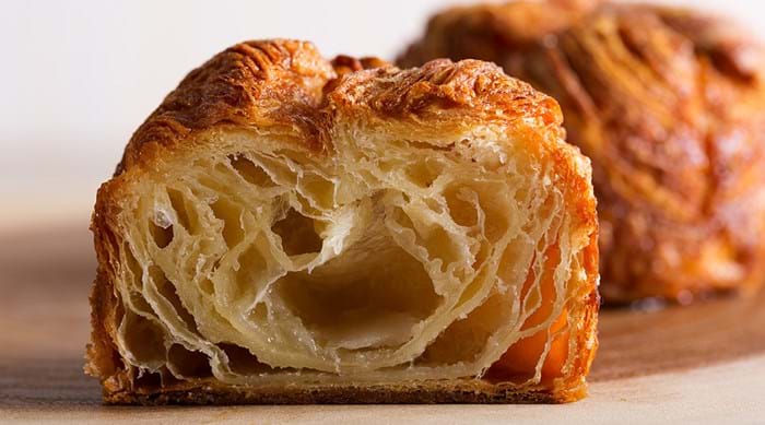 Delicious kouign-amann pastries