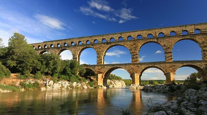 The Pont du Gard is a testament to Roman engineering