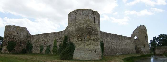 Le château de Pevensey