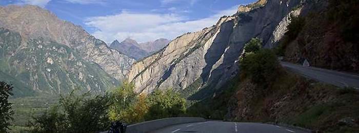 I Spy is a great game to play on beautiful roads, like this one to Alpe d'Huez.