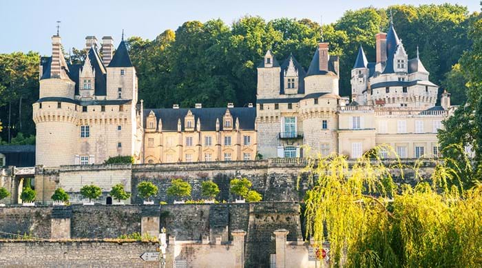 The fairy tale castle of Château d'Ussé, home to Sleeping Beauty