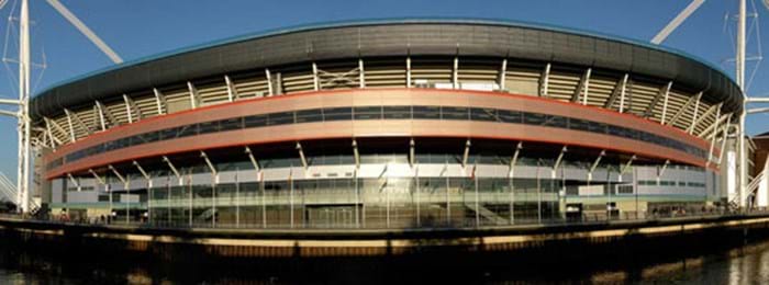 Le Millenium Stadium à Cardiff, Pays de Galles