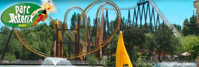 Parc Asterix, 3 hours drive from Eurotunnel Le Shuttle's Calais Terminal