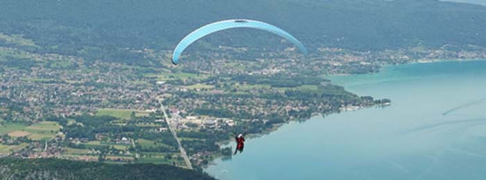 Paraglide over France's beautiful countryside