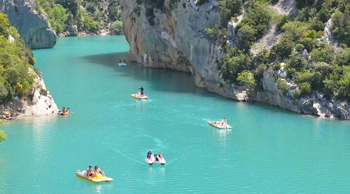The Verdon Natural Regional Park is great for water-sports as well as hiking
