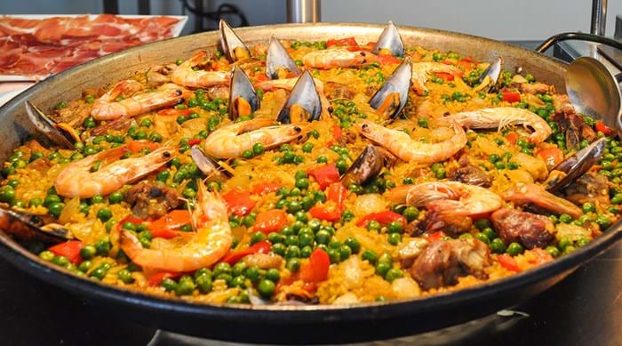 Paella can come in many different varieties