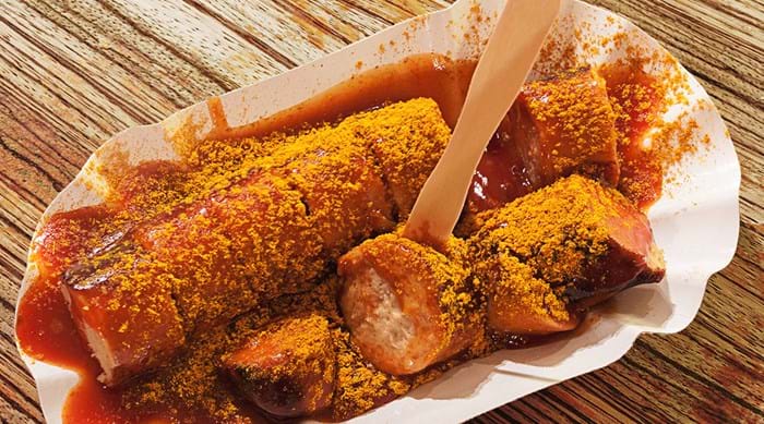 Currywurst is a simple but hearty German dish