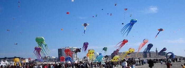 kite festival beach image