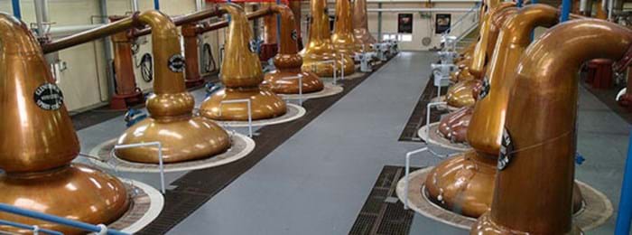 Visite de la distillerie de Glenfiddich.