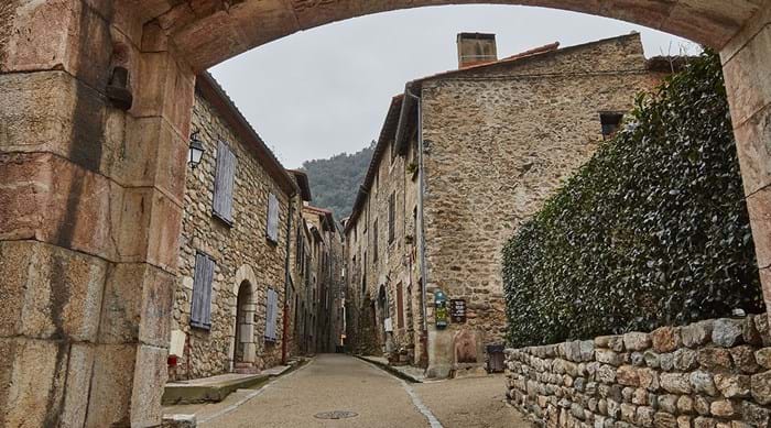 A stroll around the walled town of Villefranche-de-Conflent is like taking a step back in time