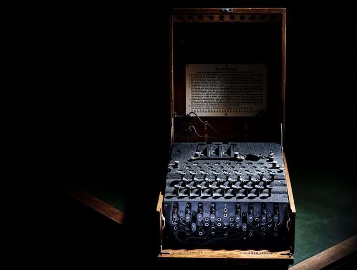 La fameuse machine à déchiffrer baptisée Enigma
