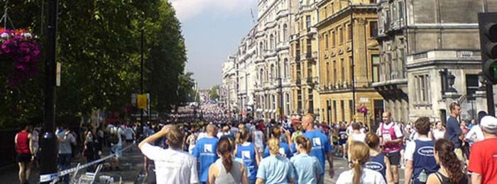 La traversée de Londres au pas de course avec la British 10k London Run.