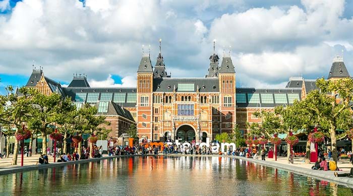 Amsterdam's famous Rijksmuseum