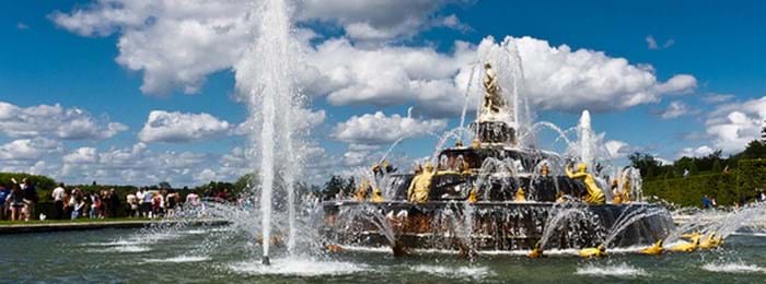 fountains at Versailles