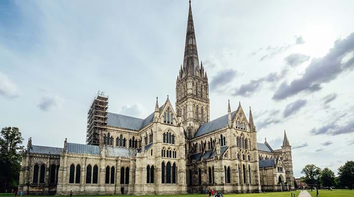 La cathédrale de Salisbury, l’une des plus belles d’Angleterre.